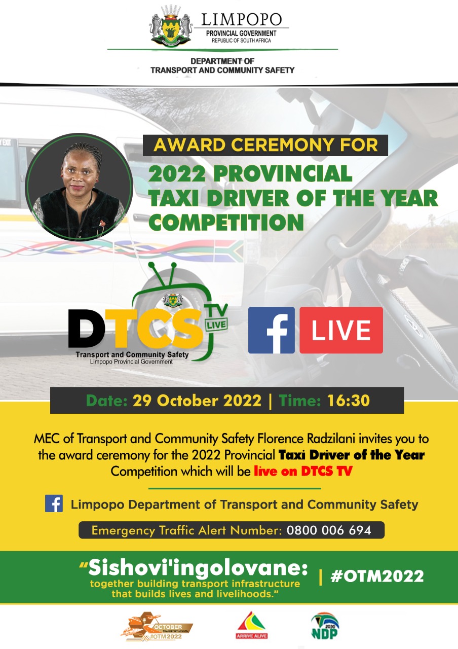 2022 PROVINCIAL TAXI DRIVER OF THE YEAR COMPETITION