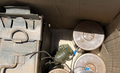 MILITARY EXPLOSIVE DEVICES AND EQUIPMENT RECOVERED IN BENONI, GAUTENG