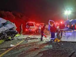 SEVEN WOMEN PERISH IN A HORRIFIC CRASH ON THE R37