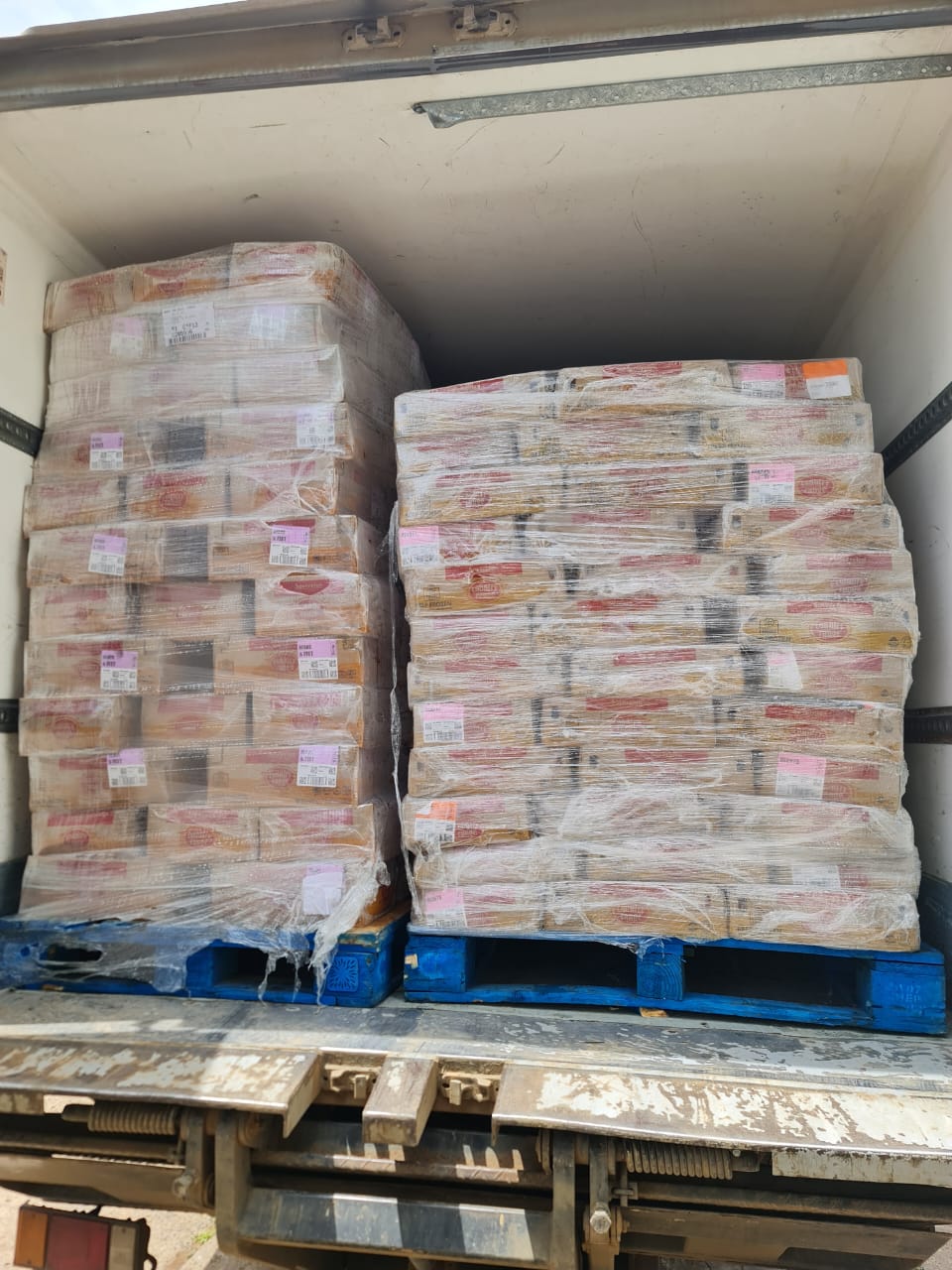 TWO EMPLOYEES ARE DUE TO APPEAR IN COURT FOR THEFT OF CHICKEN PALLETS VALUED AT THOUSANDS OF RAND