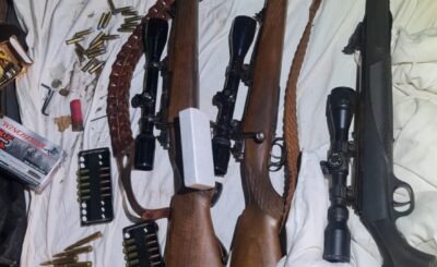 ADDITIONAL TWO SUSPECTS NABBED AND THREE RIFLES RECOVERED LINKED IN HOEDSPRUIT BUSINESS BURGLARY