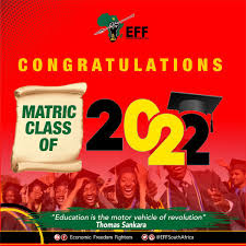 EFF STATEMENT ON 2022 MATRIC RESULTS.