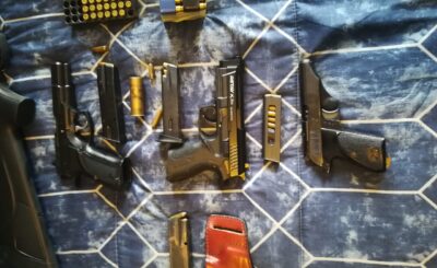 HAWKS RECOVER UNLICENSED FIREARMS AND FINANCED VEHICLE ASSET