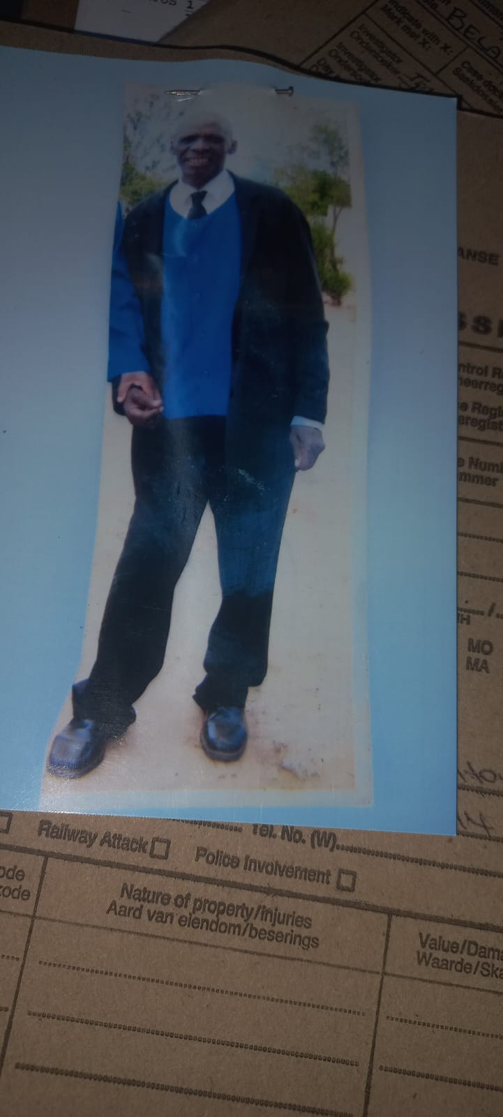 Missing person: Molekwa Sekgori(73)