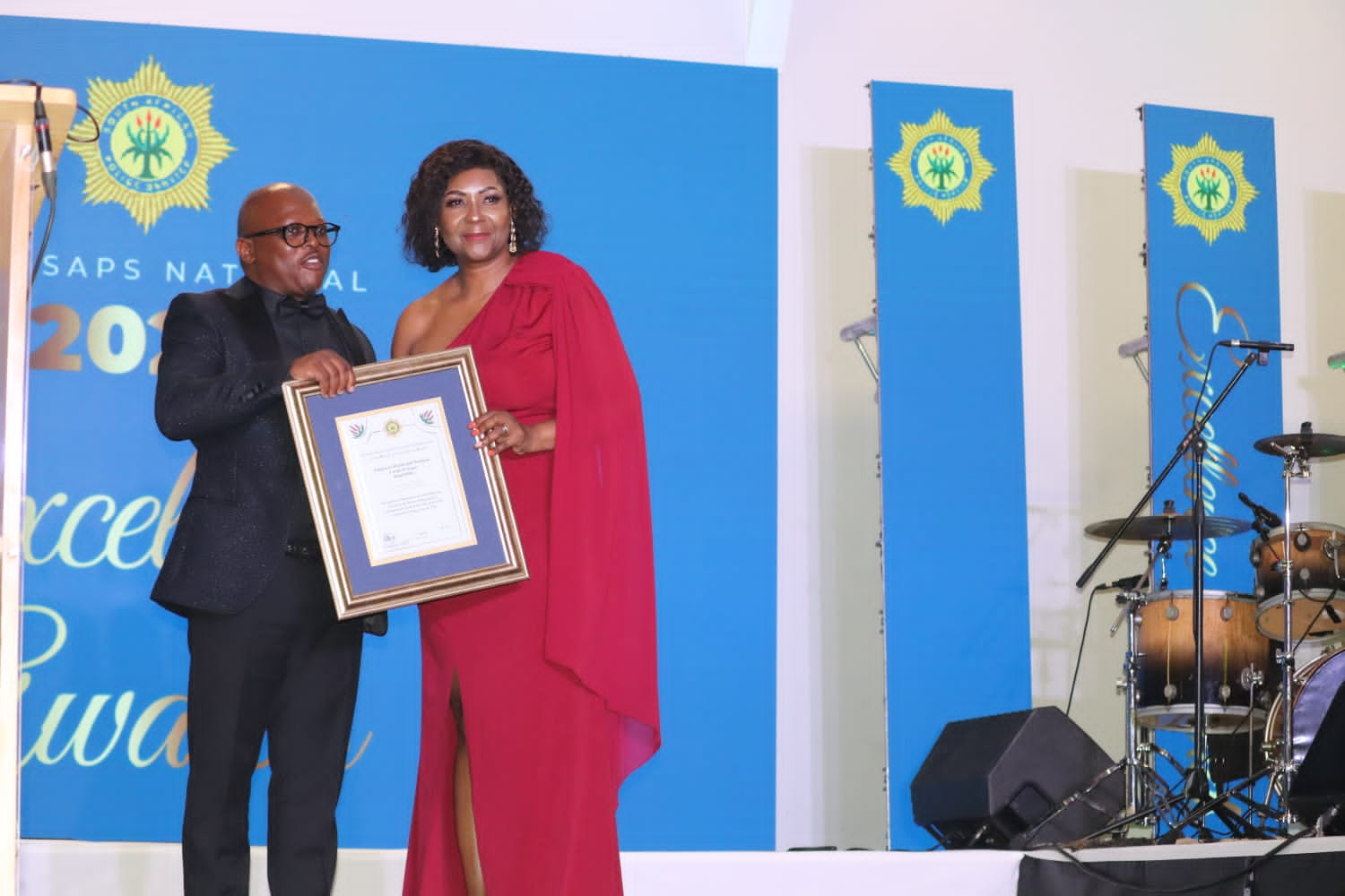 SAPS REWARDS REMARKABLE SERVICE PERFORMANCE AT 8TH NATIONAL EXCELLENCE AWARDS