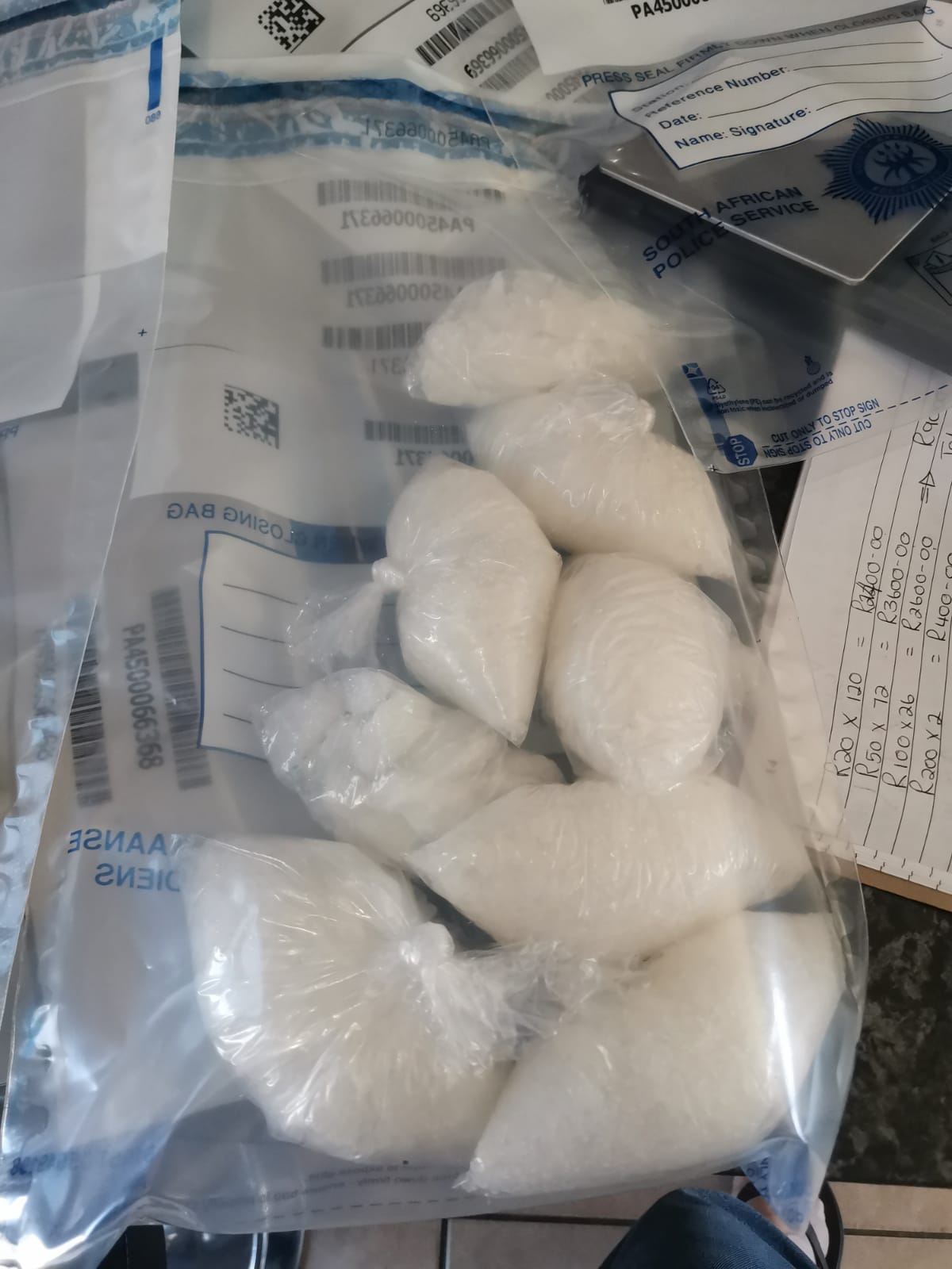 A 40 YEAR OLD MAN ARRESTED FOR DRUGS WORTH R240 000