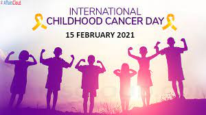 International Childhood Cancer Day – 15 February