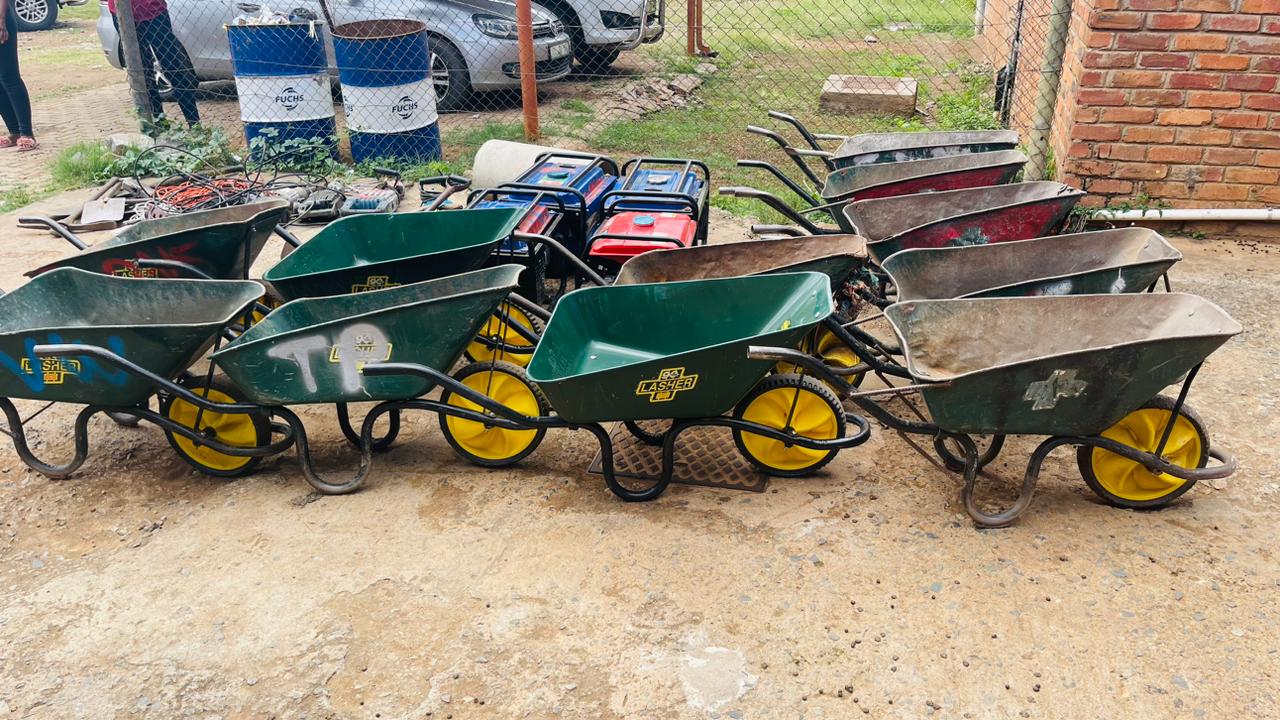 DISRUPTIVE OPERATIONS AGAINST ILLEGAL MINING CONTINUE TO YIELD RESULTS AS TWO SUSPECTED ILLEGAL MINERS ARE ARRESTED AND MINING EQUIPMENT SEIZED