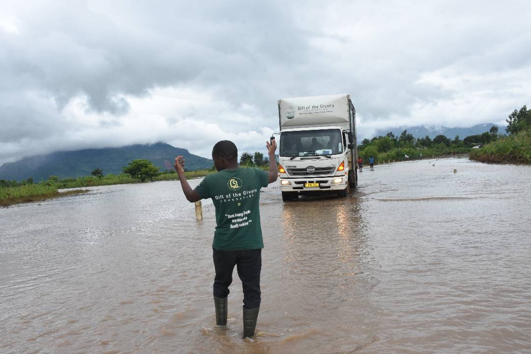 Gift of the Givers intervenes with a R5 million aid package in Malawi following Cyclone Freddy.