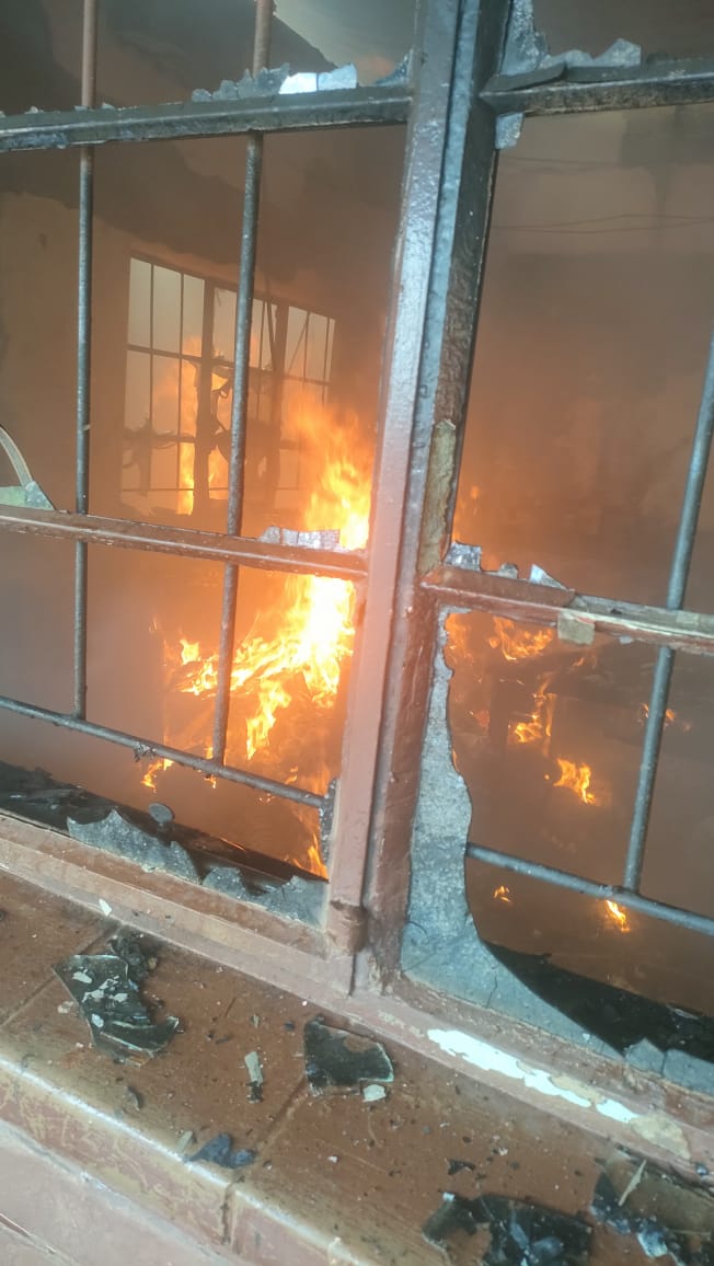 SERVICES TEMPORARILY SUSPENDED AT TSHIOMBO CLINIC FOLLOWING A FIRE INCIDENT