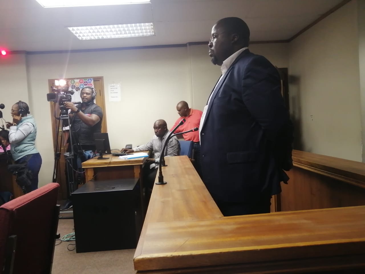 Pretoria: 50 years old accused, Dr Murunwa Makwarela, ex Mayor from the city of Tshwane appeared this morning in the Pretoria Specialised Commercial Crimes Court on charges of fraud and uttering.