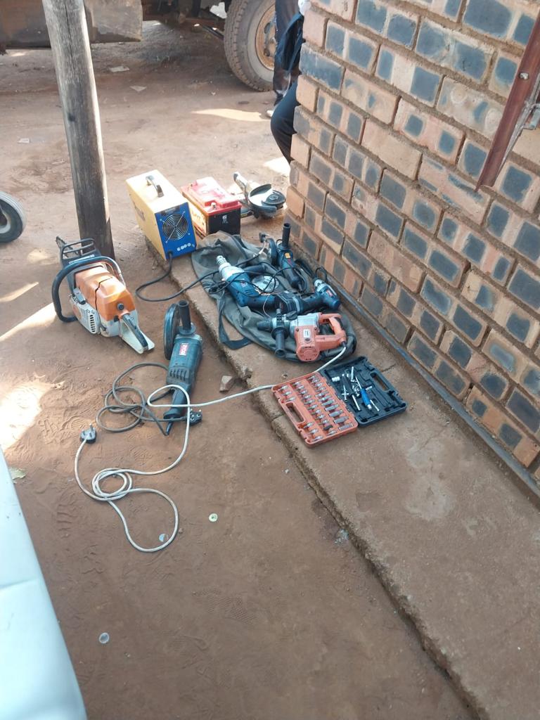 THE POLICE IN MOKOPANE NABBED THREE NOTORIOUS ROBBERS AND RECOVER STOLEN PROPERTY WORTH THOUSANDS OF RANDS