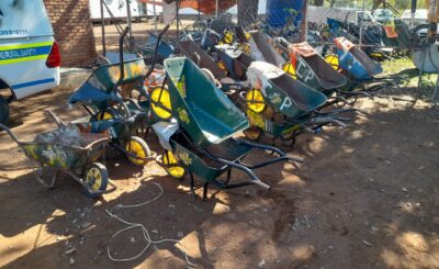 HAWKS SEIZE MORE EQUIPMENT DURING CONTINUOUS DISRUPTIVE ILLEGAL MINING OPERATIONS.