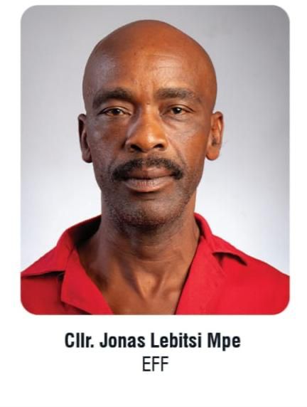 EFF STATEMENT ON THE PASSING OF COUNCILLOR IN THE EPHRAIM MOGALE LOCAL MUNICIPALITY, JONAS MPOPI MPE.