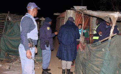 MULTI DISCIPLINARY FORCES REMOVE ILLEGAL IMMIGRANTS IN MALEOSKOP CAMP