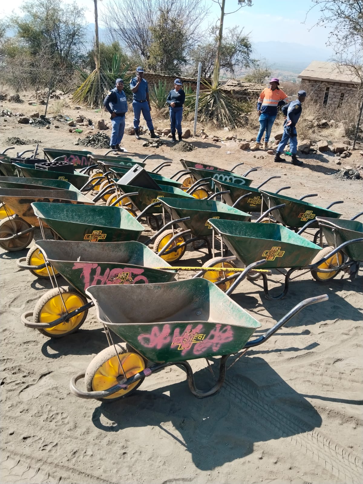 SEKHUKHUNE DISTRICT JOINT OPERATION NAB TWO MALES FOR ILLEGAL IMMIGRATION DURING ILLEGAL MINING OPERATION