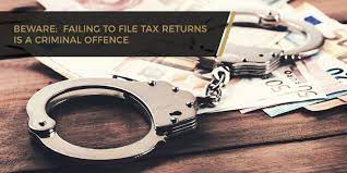 FALSE TAX RETURNS ACCUSED FOUND GUILTY BY THE COURT