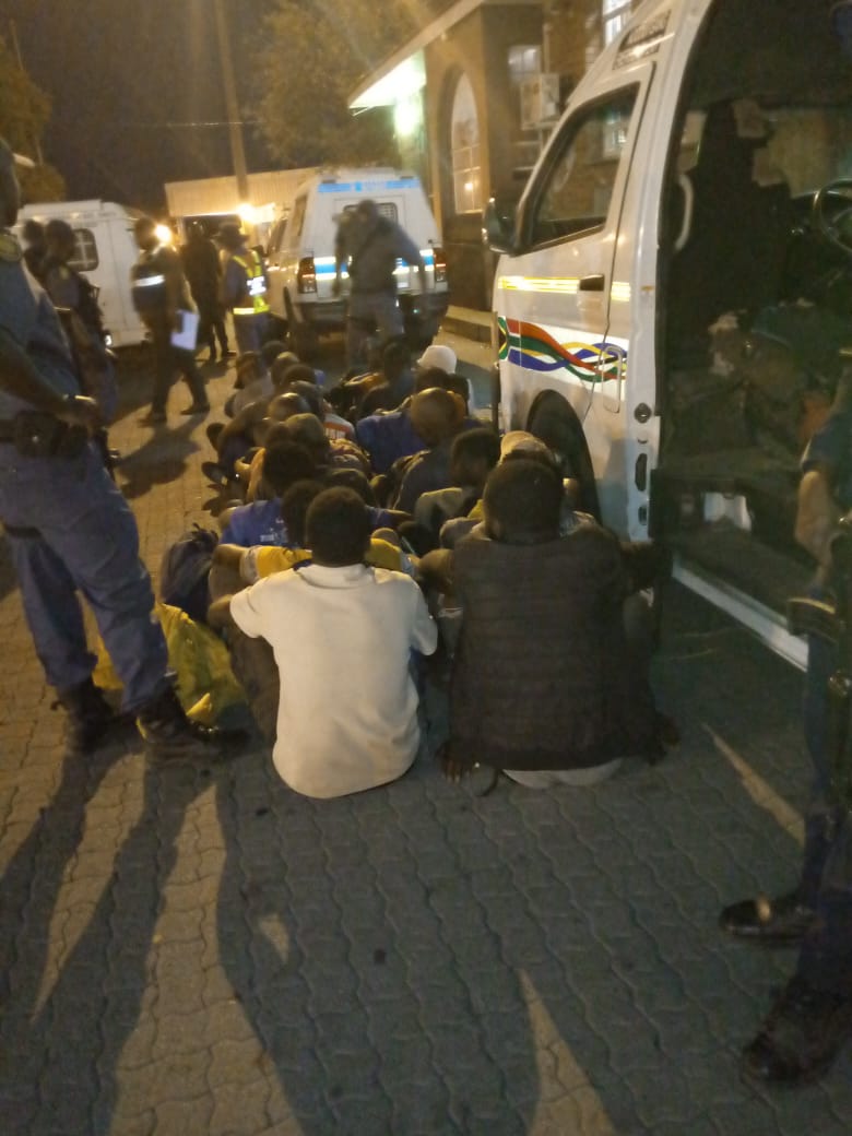 BORDER POLICE APPREHEND FORTY TWO ILLEGAL IMMIGRANTS THROUGH A DISRUPTIVE OPERATION VALA UMGODI AND CONFISCATE THOUSANDS OF RANDS WORTH OF ILLICIT CIGARETTES