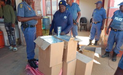 LIMPOPO PROVINCIAL VISPOL TASK TEAM ARRESTED A 28 YEAR-OLD FOREIGN NATIONAL FOR POSSESSION OF ILLICIT CIGARETTES IN BOTLOKWA POLICING AREA