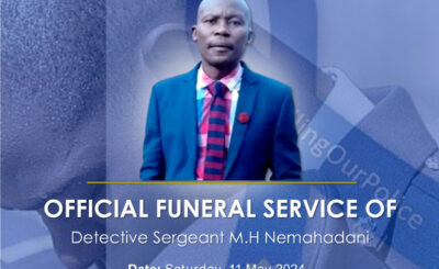 NATIONAL POLICE COMMISSIONER TO PAY HOMAGE TO FALLEN POLICE SERGEANT AT VLEIFONTEIN STADIUM, VHEMBE DISTRICT