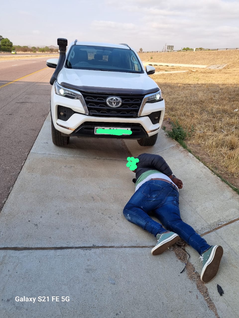 LIMPOPO SAPS ANTI-SMUGGLING TEAM NABBED A 33-YEAR-OLD SUSPECT AND RECOVERED STOLEN VEHICLE