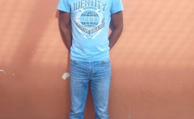 SUSPECT ARRESTED FOR BRIBERY AND FRAUD OF VEHICLE DOCUMENTS