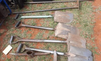 POLICE CLAMP DOWN ON ILLEGAL MINERS IN DRIEKOP AND MINING EQUIPMENT CONFISCATED