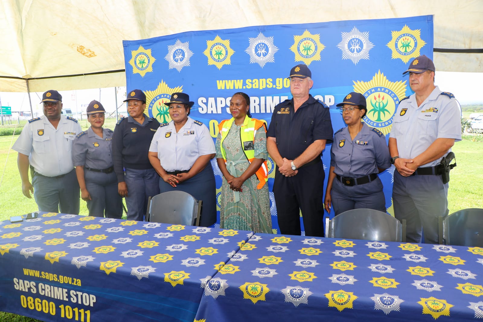 Two foreign Nationals were apprehended for being in possession of illicit cigarettes during the Launch of a Safer Festive Season Operations on Thursday 24 November 2022.