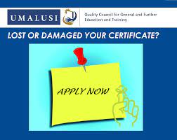 Umalusi launches an online system to replace lost or damaged certificates