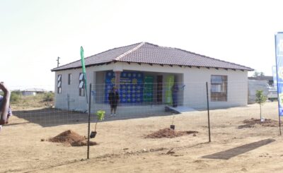 SAPS OFFICIALLY HANDS OVER A NEWLY BUILT HOUSE TO A DESTITUTE FAMILY IN LIMPOPO