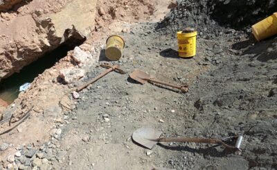 POLICE TASK TEAM POUNCE ILLEGAL MINERS WHILE UNDER GROUND AT MALIPSDRFT IN CAPRICORN DISTRICT