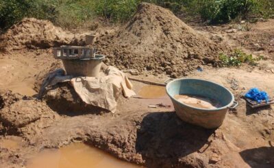 MULTIDISCIPLINARY FORCES THROUGH DISRUPTIVE OPERATION VALA UMGODI POUNCE ON ILLEGAL MINERS WHILE PROCESSING PRECIOUS MINERALS