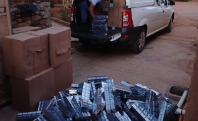 POLICE SEIZE OVER R300 000.00 WORTH OF ILLICIT CIGARETTES IN ALLDAYS AND LAUNCH MANHUNT FOR SUSPECTS