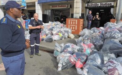 FIVE SUSPECTS ARRESTED AFTER THE DISCOVERY OF COUNTERFEIT GOODS AND MACHINERY