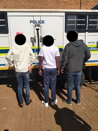 THREE SUSPECTS ARRESTED IN EKURHULENI