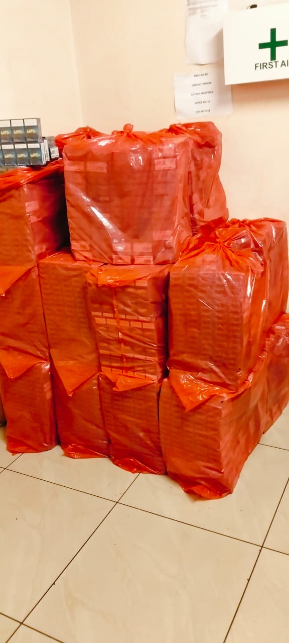 A 31 YEAR-OLD FOREIGN NATIONAL NABBED FOR ILLICIT CIGARETTES WORTH THOUSANDS OF RANDS