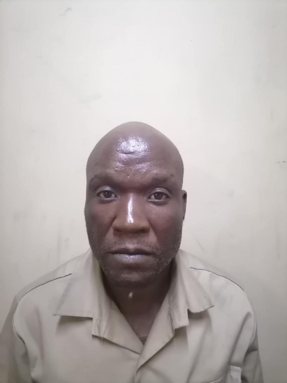 The accused, Isaac Magabe (44)
