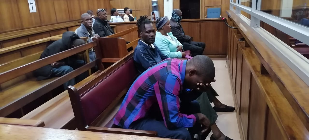 SEVEN ACCUSED SENTENCED TO LENGTHY PRISON TERMS FOR THE MURDER OF KIMBERLEY BUSINESSMAN