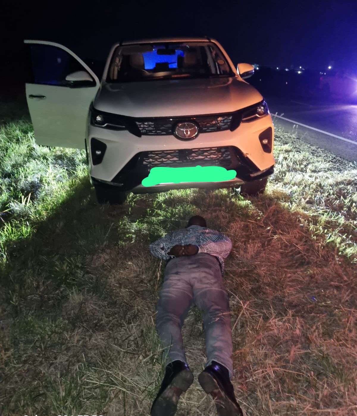 LIMPOPO POLICE INTERCEPT TOYOTA FORTUNER STOLEN FROM GAUTENG AND DESTINED FOR ILLEGAL EXPORT