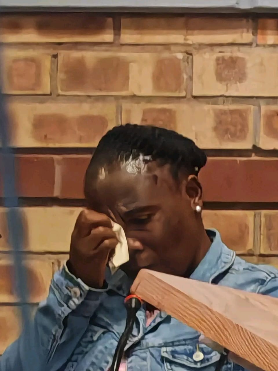 State witness and Lindelani Nengovhela's sister, Sylvia Ṋengovhela breaks into tears