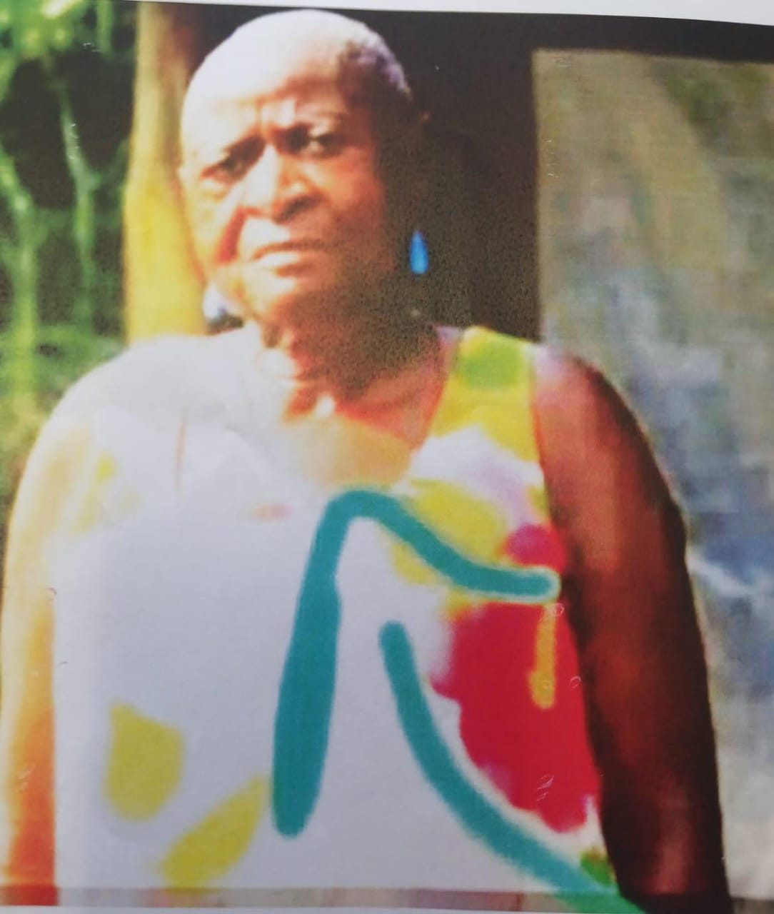 Missing Person: Anna Matevhu Murodovha (72)
